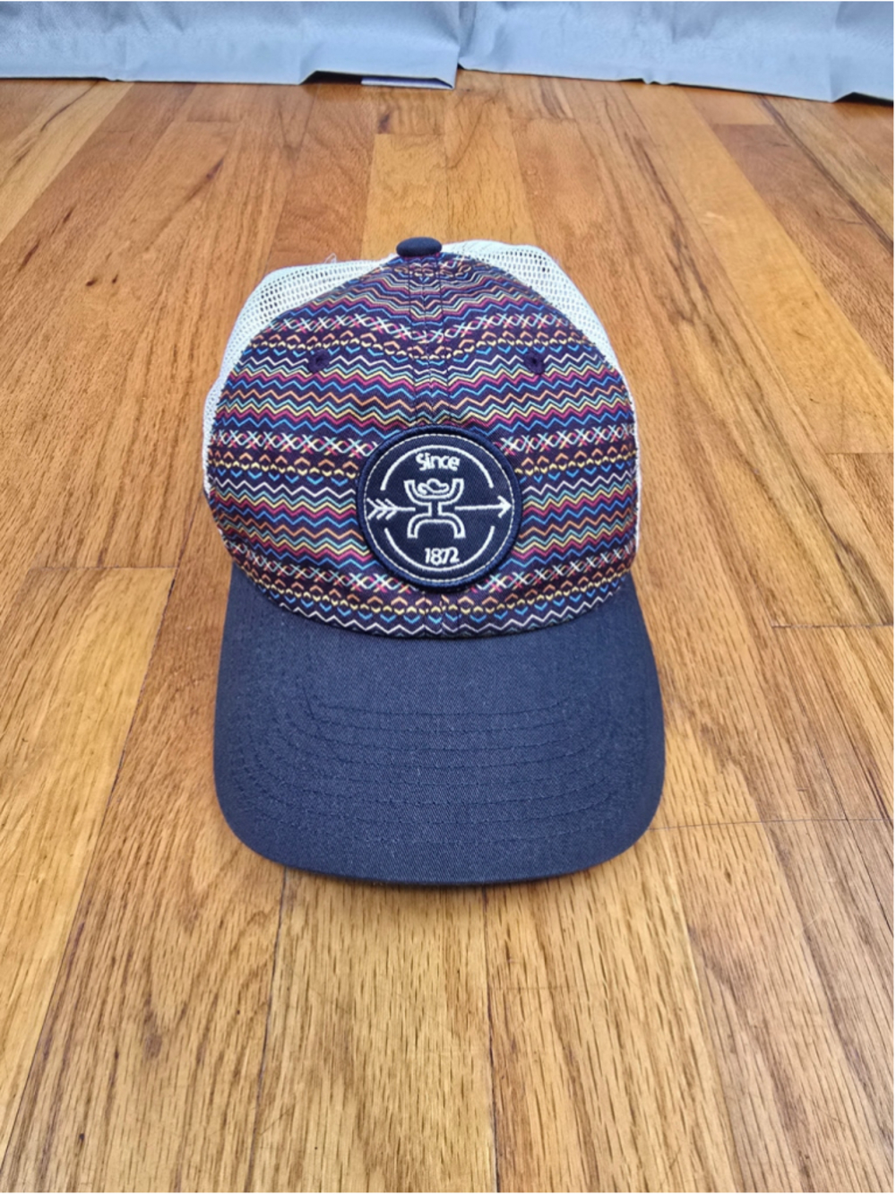 Men's Hooey Trucker Hat One Size Blue Multicolor Pattern